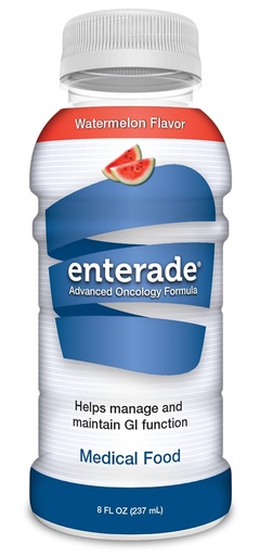 [BRSRMEIBAAOQYETL] enterade Advanced Oncology Watermelon, 12 Pack, Clinically Proven Formula to Reduce GI Side Effects, Chemotherapy must have for women and men, Chemo Supportive Care Beverage, Liquid, 8 oz Bottles