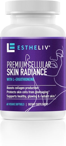 [BRSRAFL7OIPRAA36] ESTHELIV® Premium Cellular Skin Radiance - 60 Veggie Softgels