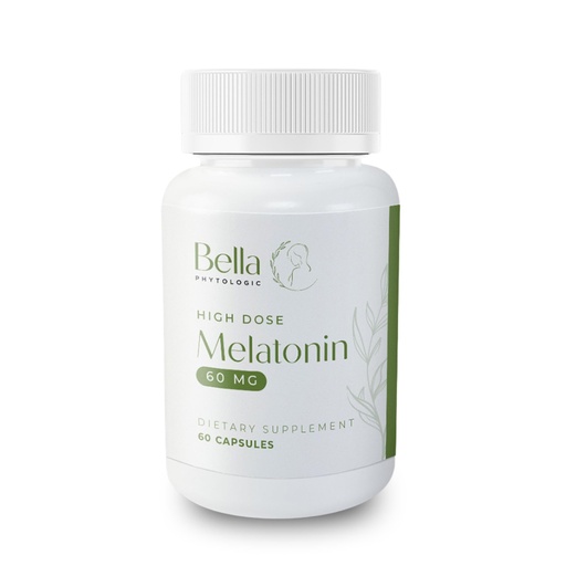 [BRSW2ZIHBMCQ4CDF] Melatonin Pure 60mg – High Potency Nighttime Sleep Aid for Deep Rest, Relaxation, Jet Lag & Stress Relief – Fast-Acting, Non-Habit Forming, Drug-Free, Made in USA (60 Capsules)