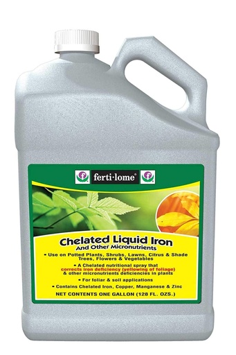 [BRSWIYQHAAOR63I7] Fertilome Chelated Liquid Iron, 1 Gallon