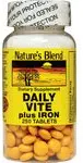 [BRSWIYYOAEHAAETA] Daily Vite Plus Iron 250 Tabs