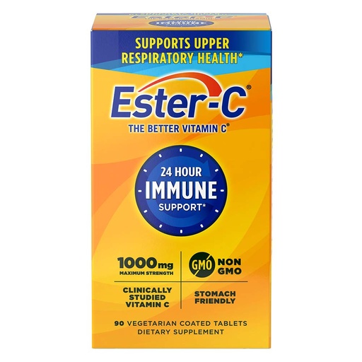 [BRSWIYATARYRAE3O] Ester-C Vitamin C, 1,000 mg, 90 Coated Tablets