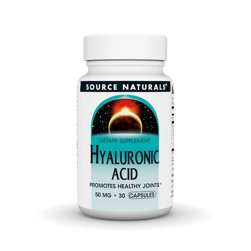 [BRSWIY34BMPGOCD4] Source Naturals Hyaluronic Acid, Promotes Healthy Joints*, 50mg - 60 Capsules