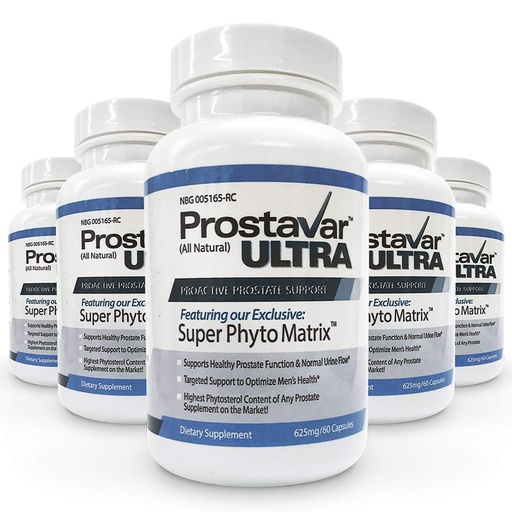 [BRSWKGAFOIMGYCDE] 5 Bottles New Improved from Maker of Original Ultra Prostate Support 600mg 90% Beta-Sitosterol & Grape Seed Extract