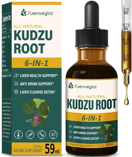 [BRSREYYPAUNQMA3O] Kudzu Root Drops for Clugation, High Absorption Công thức với sữa Thilk, Turmeric, và Hovenia Dulcis.