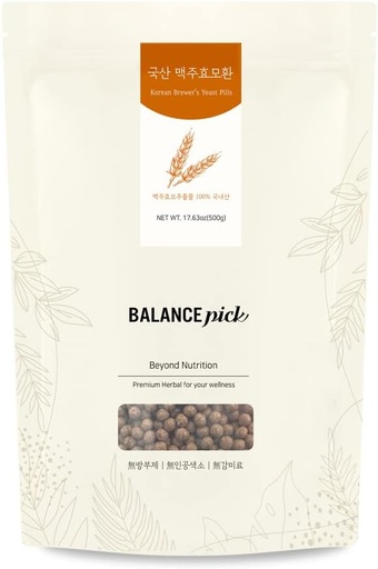 [BRSRMFQCBFYQI2DP] Brewer's Yeast Pills from Korea (17.6oz)/ 국산맥주효모환 500g Product of Korea