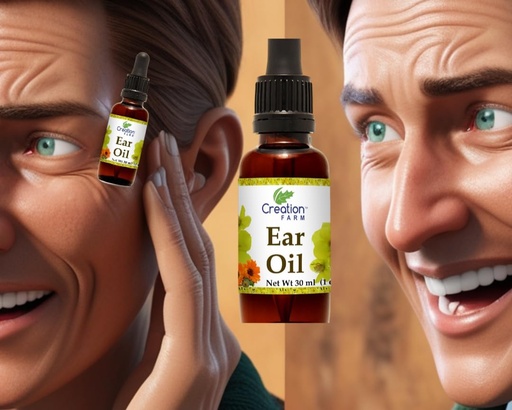 [BRSWKHYPPIJWG3LD] 作成農場の耳油はMullein、Calendula、St Johns Wort、Earwaxの取り外しのためのすべての自然な草の救助、Earache Soothing、Irritated、Cloggedまたは米国でなされる乾燥した耳と低下します