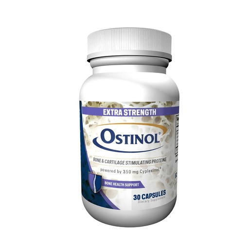 [BRSWYHQEPJ7RMELD] Ostinol Standard 350mg - Bone & Joint Supplement | Stem Cell Activation Certified | Bio Active Protein Complex for Moderate Bone Loss & Moderate Joint Dysfunction - 30 Capsules