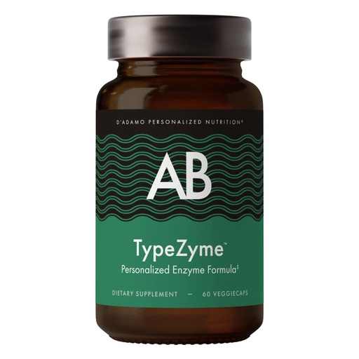 [BRSROYL7AF6RGEYU] D'Adamo Personalized Nutrition TypeZyme - Digestive Enzyme (Blood Type AB)