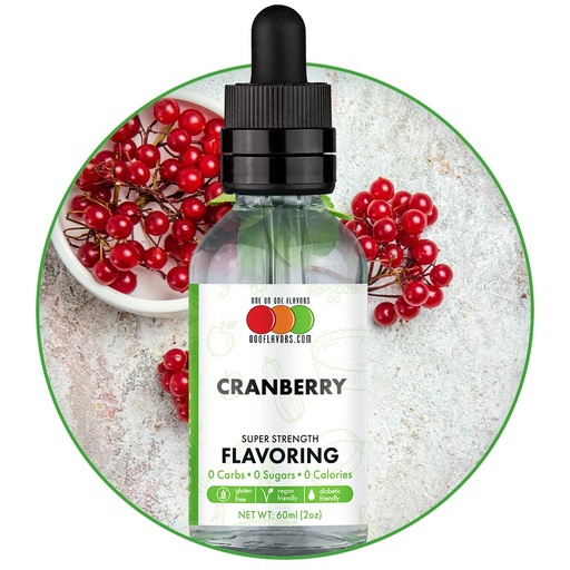 [BRSWGZQZAAPG2FIU] Cranberry Flavored Liquid Concentrate 2 oz
