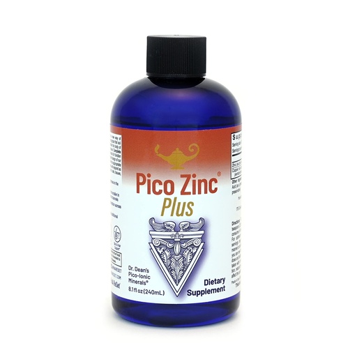 [BRSRMY3QO56AG3T7] RnA ReSet Pico Zinc Plus – Liquid Zinc & Copper Supplement, Pico-Ionic Mineral Solution, 8.1 Fl Oz (1-Pack), NSF Contents Certified, Immune Support, Skin Health, Cellular Health, Vegan