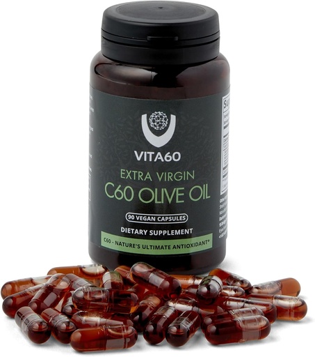 [BRSROFQNAB7WMADX] C60 Oil Kapsle 124; Age- Defying Vitality and Antioxidant Support Appropriate 124; 99.99% Čisté rozpouštědlo zdarma C60 Azosa124; Organic Oil Appropriate 124; Vegan Friendly Appropriate 124; Superior Customer Service (Olive Oil)