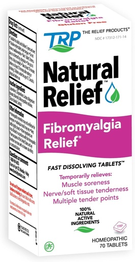 [BRSWGHYEBUBQKCLV] The Relief Products Natural Fibromyalgia Temporary Relief of Muscle Soreness Discomfot Tenderness Difficulty Moving & Joint Pain - 70ct