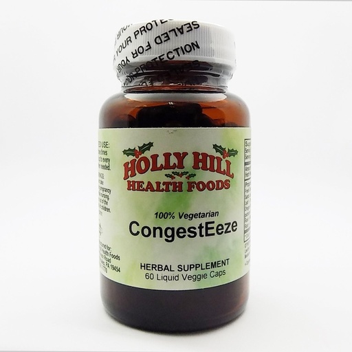 [BRSWYEI7CUAQYALB] Holly Hill Health Foods, CongestEeze, 60 Liquid Vegetarian Capsules