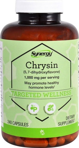 [BRSWIZT7BICGCHI7] Vitacost Chrysin 5,7 - Dihydroxyflavone -- 1000 mg per serving - 240 Capsules