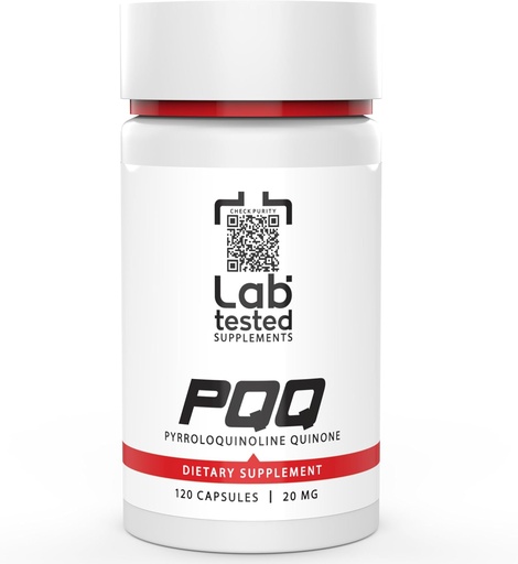 [BRSROGANAEAQEEQ4] PQQ - Pyrroloquinoline Quinone - 120 20mg Capsules - 3rd Party COA provided with Every lot # - 4 Month Supply