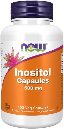 [BRSWIZAAOQBQOYLU] NOW Foods - Inositol capules 500 mg 100 Cap