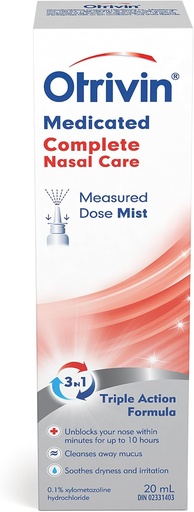 [BRSWIFAOBQPBMEI5] Otrivin Medicated Complete Nasal Care (Spray) (Measured Dose Mist)