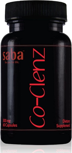 [BRSW2GTRBMHRSYD7] Saba Co-Clenz - 5 Day Cleanse for Men & Women-Supports Healthy Bowel Movements- Detox, Colon Health, Helps Constipation -30 Capsules,