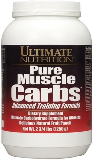 [BRSWIYQ3DFYGO23U] Ultimate Nutrition Pure Muscle Carbs - Complex Carbohydrate Powder for Sustained Energy - No Fat, No Cholesterol -Calorie for Muscle Gainers and Athletes, Fruit Punch, 2.75 Pounds