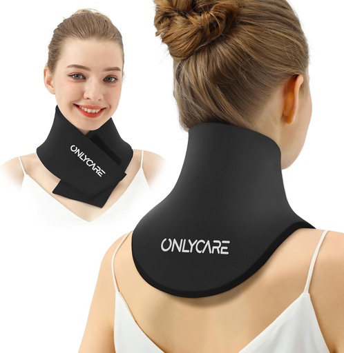 [BRSRAGDRCUHQMETL] OnlyCARE Neck 冰块包 Gel - 升级冰块包,用于颈部复用、热冷压缩、减轻疼痛、居住、施压、办公室压力