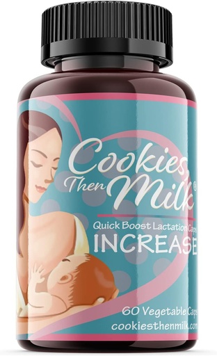 [BRSRMAQ5AUMW2CY6] Lactation Support Supplement Capsules, Breastfeeding Essentials Postnatal Increase Breast Milk Supply, Milkflow Aid Pills, Ideal to Induce Postpartum Breastmilk & Feeding Milk