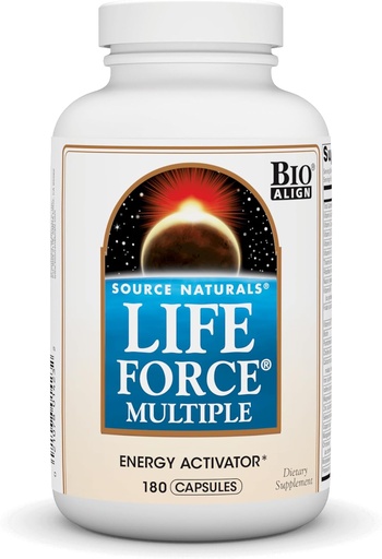 [BRSWIYQOAUMRA2LK] Source Naturals Life Force Multiple Energy Activator*, 180 Capsules