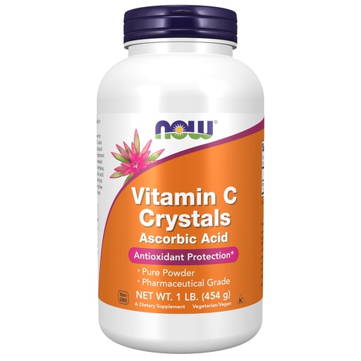 [BRSWIY32BQOBSD3C] NOW Supplements, Vitamin C Crystals (Ascorbic Acid), Antioxidant Protection*, 1-Pound