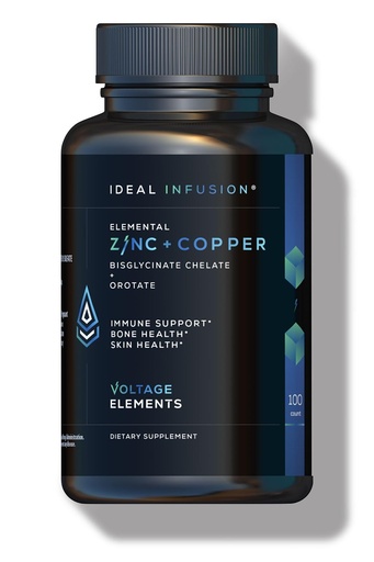 [BRSRAYAQAECROCL2] High Potency Zinc Bisglycinate Chelate & Zinc Orotate 245mg – Zinc Supplement with Copper Chelate for Immune, Skin & Hormone Health – Elemental Zinc 50mg, 100 Servings, Vegan