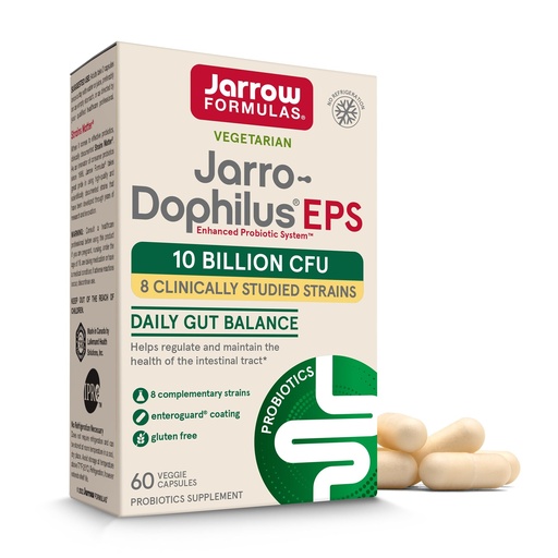 [BRSWIYT3PMDQE23I] Jarrow Formulas Jarro Dophilus Probiotics 10 Billion CFU - Probiotic Supplement Capsules for Digestive Health & Gut Health for Women and Men, 60 Veggie Capsules, Up to 30 Days, Shelf Stable