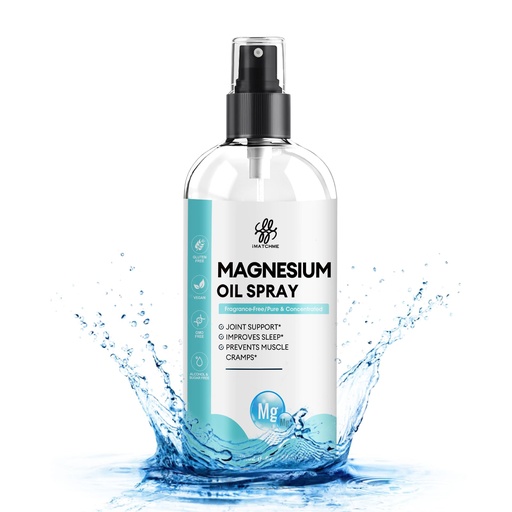 [BRSRAZIZBMMQEDTK] Magnesium Oil Spray - Family Size13.19 oz Magnesium Oil for Feet & Body