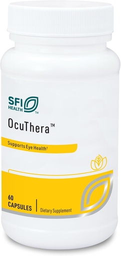 [BRSWIAAAONYGEE3K] Klaire Labs SFI Health Ocuthera - Hypoallergenic Lutein, Zeaxanthin & Bilberry Extract Formula for Antioxidant Eye Support (60 Κάψουλες)