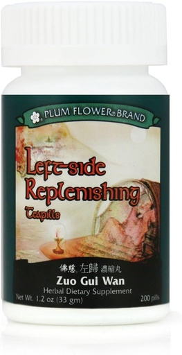 [BRSWIZQTBN6AKELK] Zuo Gui Teapills (Left-Side Replenishing), 200 ct, Plum Flower