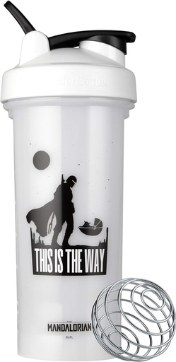 [BRSWYEA5CIBGA3T5] BlenderBottle Star Wars Shaker Bottle Pro Series Perfect for Protein Shakes and Pre Workout, 28-Ounce, This Is The Way