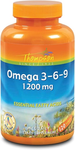 [BRSWIYQ4OJ7GGEQ5] Thompson Omega 3-6-9 1200mg | 120ct