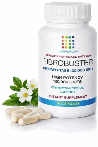 [BRSRMAAHDMPBSYD7] Bruizex FibroBuster Serrapeptase Proteolytic Enzymes 120,000 SPU I Fibrosis Care, Scar & Keloid Removal Supplement After 360 lipo, BBL, Liposuction, Tummy Tuck I Recovery & Immune Support I 60 caps