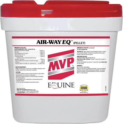 [BRSWGAYFPINBM33P] Air-Way EQ (20lb) Supports Healthy Lung Function and Seasonal Allergy Support in Horses