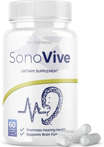 [BRSRMEA6BF5QACA4] IDEAL PERFORMANCE Sonovive Capsules Hearing Pills Sonovive Hearing Supplement Pills (60 Capsules)