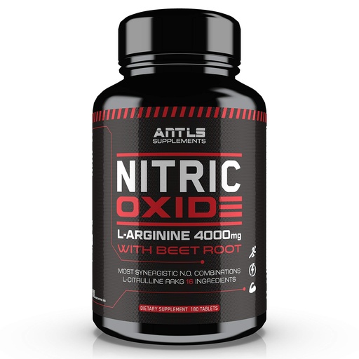 [BRSWYYD3A4GRO33K] Nitric Oxide Booster 4000mg L-Arginine L-Citrulline AAKG Beet Root Pre Workout Pills for Men Muscle Pump Performance Energy 180 Capsules