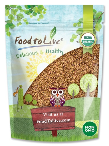 [BRSWIGACCV5AAGD6] Food to Live - Organic Alfalfa Sprouting Seeds, 8 Ounces Non-GMO, Kosher, Sproutable, Raw