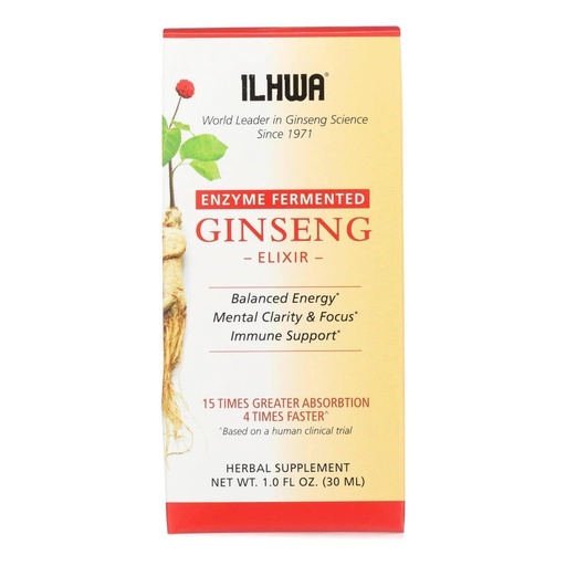 [BRSWIFAIOANWY23M] IL HWA Ginseng Enzyme Fermented ELX, 30.9 Gram
