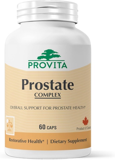 [BRSWGBICPIFRGDL7] PROVITA Complejo de próstata TENIDO Suplemento de salud de próstata para hombres con Saw Palmetto, Beta-Sitosterol " Pygeum tóxicos soporta flujo urinario, próstata saludable " propiedades antioxidantes