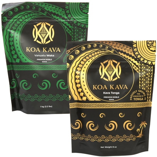 [BRSROGL3CMMAYYIV] 1 Kg Vanuatu plus 8 oz Tongan Kava Bundle