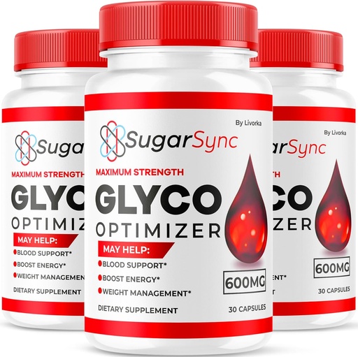 [BRSRAADQA4BW23LB] LIVORKA (3 Pack) Sugar Sync Glyco Optimizer, Sugar Sync Glyco, SugarSync, SugarSync Glyco Optimizer, SugarSync Glyco, Sugar Sync Glyco Optimiser, Sugar Sync Glyco Optimizer Reviews, 90 Capsules