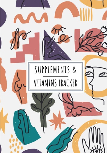 [BRSWYBAKBV7RYALH] Supplements & Vitamins Tracker: Daily Supplement & Vitamin Log Book | Keep Track and Review All details About Your Medication | Record Date, Time, ... of the week And More On 100 detaile Sheets.