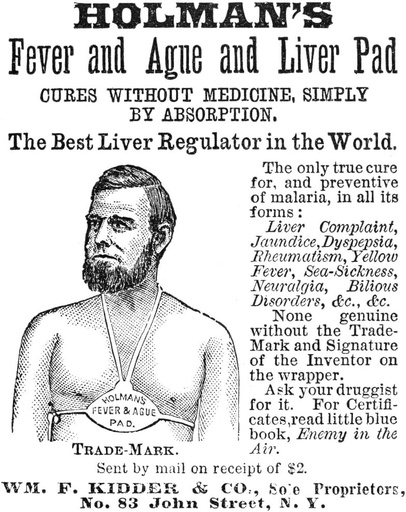 [BRSWGEIKAACQGHTO] Liver Pad Advertisement Namerican Patent Medicine Advertisement 1876 For HolmanS Fever And Ague Liver Pad Poster Print by (18 x 24)