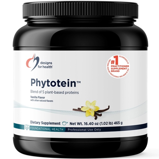 [BRSROZQHO4BWAGTX] Designs for Health Phytotein Vegan Protein Powder - 20g Organic Rice, Sacha Inchi, Pumpkin Seed, Sunflower Seed & Pea Protein Powder Blend - Creamy Texture, Vanilla Plant Protein (465g)