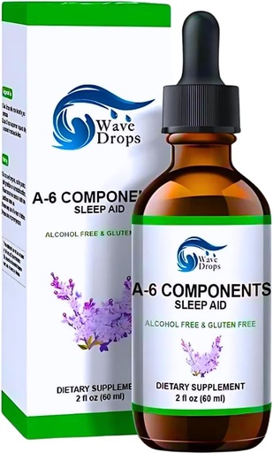 [BRSROYA6OEIRSAYY] "Sleep Aid Drops Special Formula with Valerian Root, Melatonin, Chamomile, Lavender, Rhodiola Rose, and Vitamin B6 Sleep Support