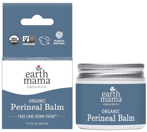 [BRSWIYQDCUGBCA3O] Earth Mama Organic Perineal Balm | Naturally Cooling Herbal Salve for Pregnancy and Postpartum Relief with Witch Hazel & Calendula, Feminine Care Essentials, No Benzocaine or Butane, 2-Fluid Ounce