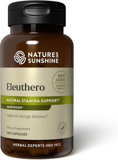[BRSWIYT3AEGQKADC] Nature's Sunshine Eleuthero, 100 Capsules